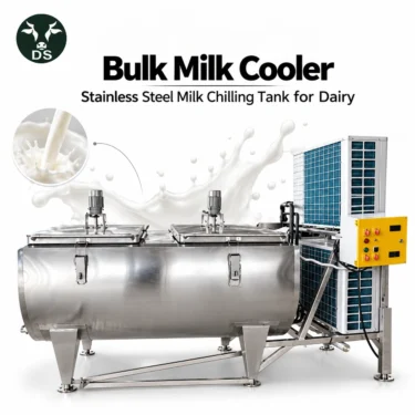 Bulk Milk Cooler – Stainless Steel Milk Chilling Tank for Dairy