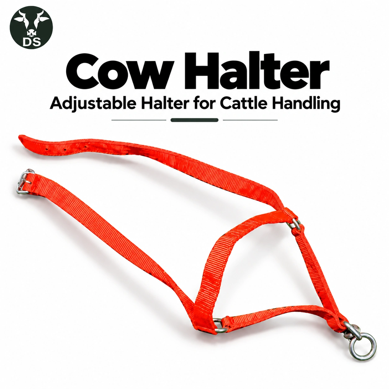 Cow Halter – Adjustable Halter for Cattle Handling