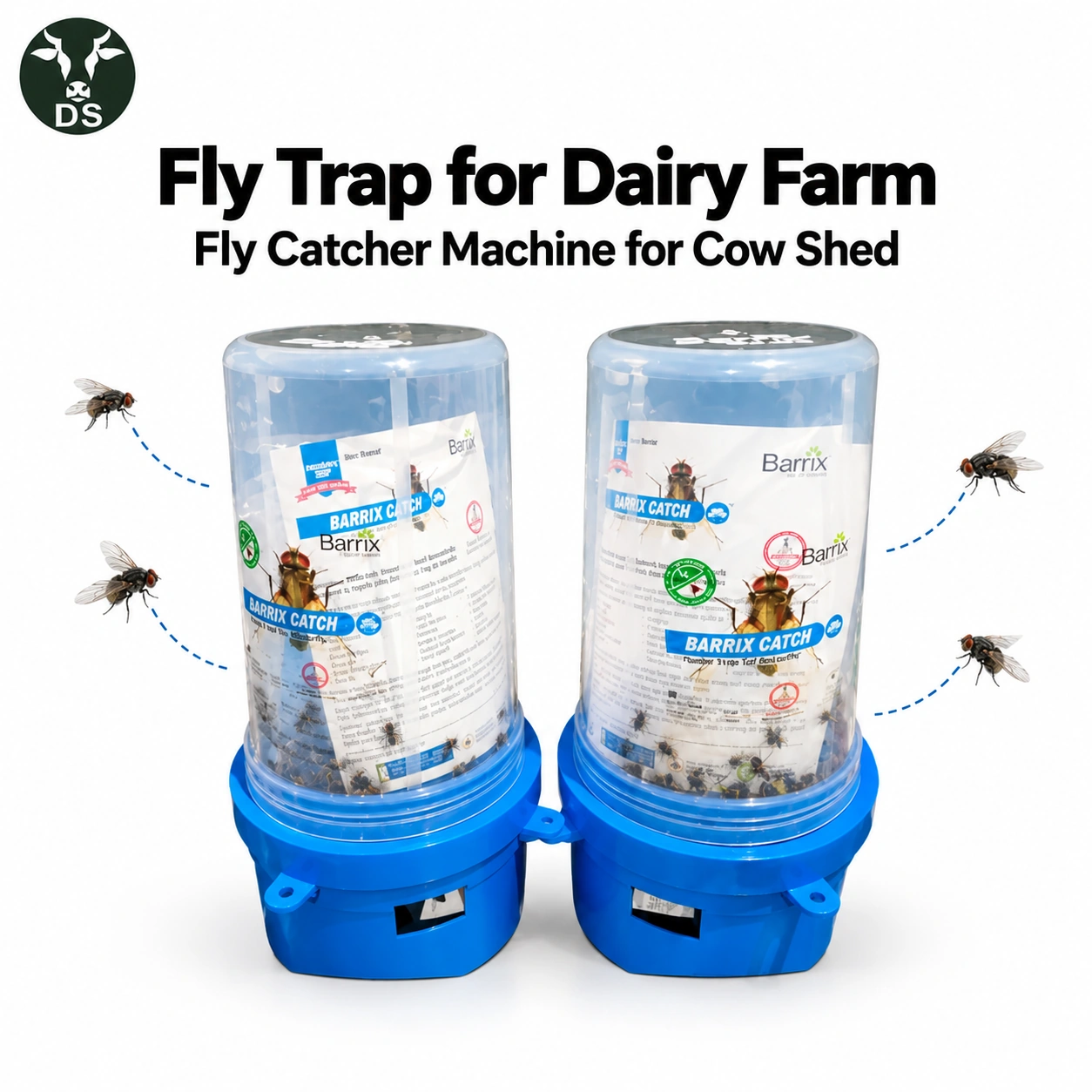 Fly Trap for Dairy Farm – Fly Catcher Machine for Cow Shed