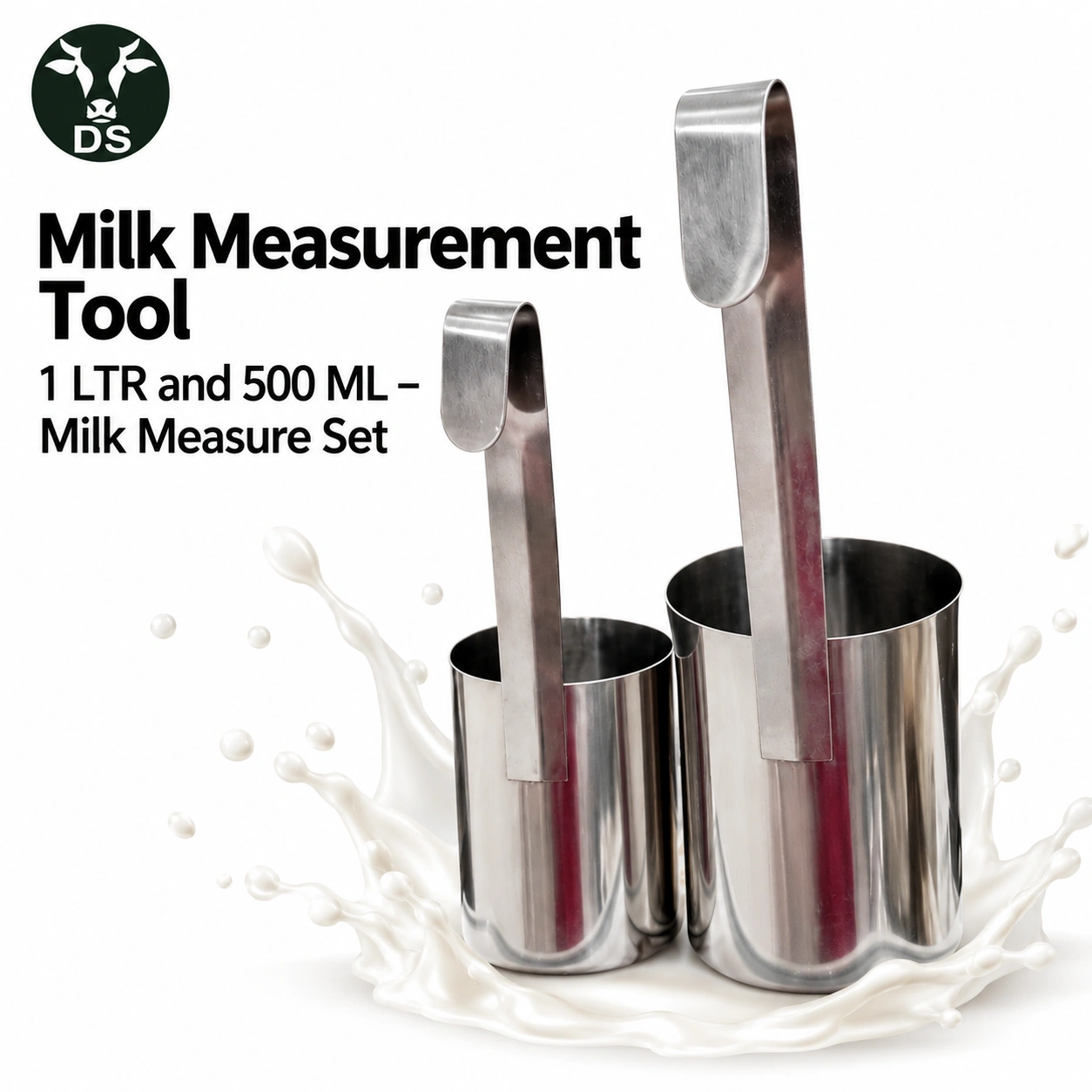 Milk Measurement Tool 1 LTR and 500 ML – Milk Measure Set