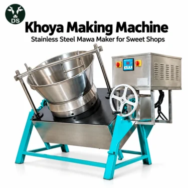 Khoya Making Machine – Stainless Steel Mawa Maker for Sweet Shops